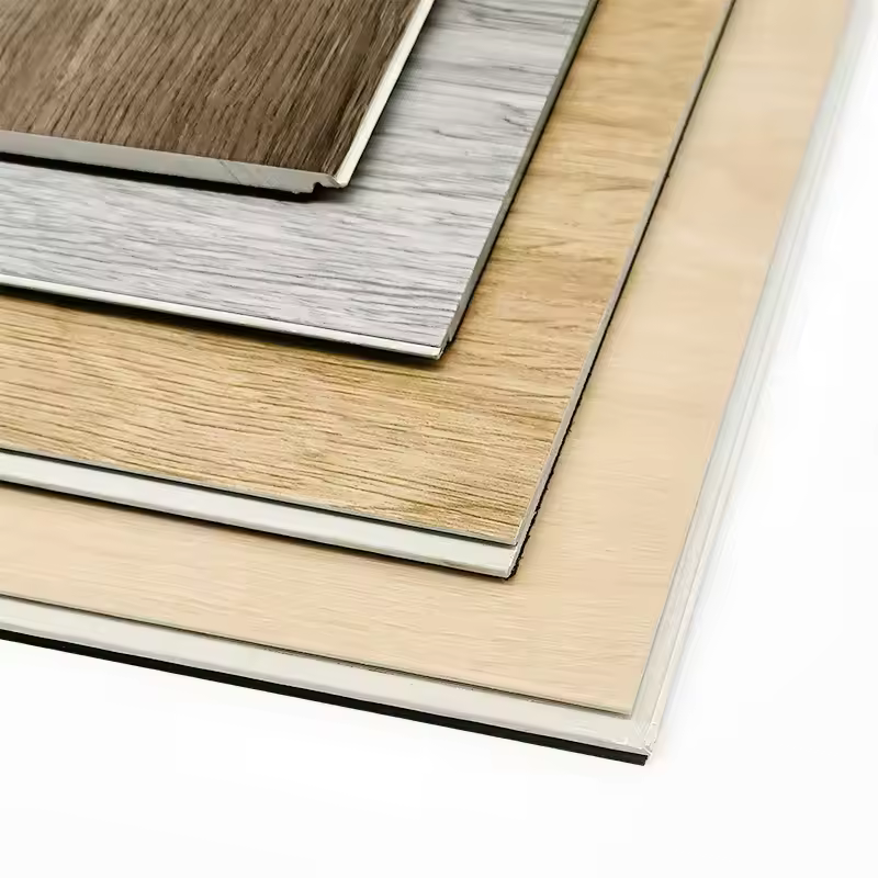 Hot Sale SPC Vinyl Flooring Click Lock Wood Look Waterproof Rigid Core Flooring for Living Room & Bedroom