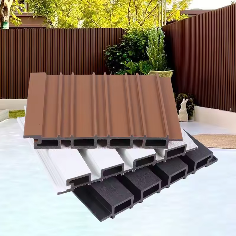 Hot selling wpc wall panels for outdoor use, garden fence decoration