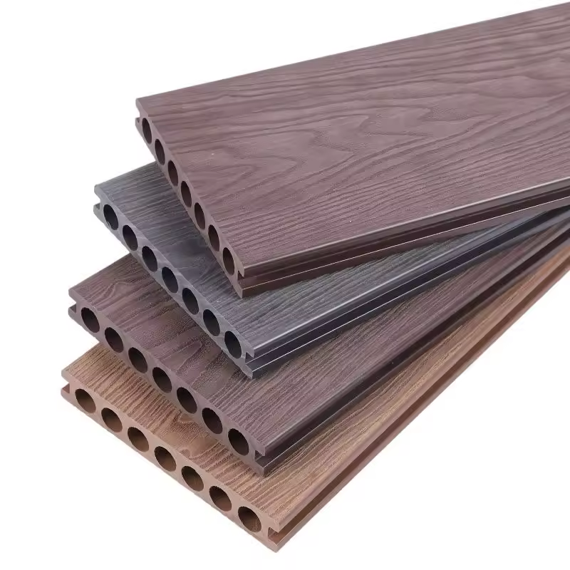 Factory direct sales WPC wall panels, multi-color outdoor style, courtyard wall decoration