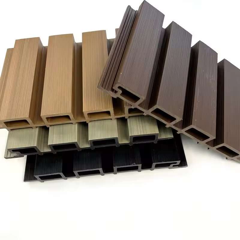 Últimos productos Paneles de pared WPC Modelado 3D Pared de valla de jardín