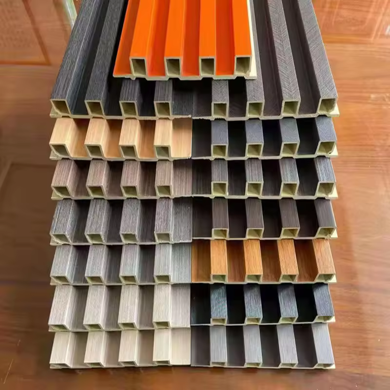 Hot new product WPC wall panels with various colors for homestay wall decoration