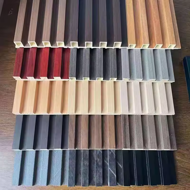 Factory new wpc wall panels with rich texture for commercial space walls