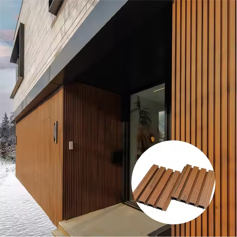 Wholesale Co-extruded WPC Wall Panel Maintenance Free Outdoor Wall Panel Garden Fence