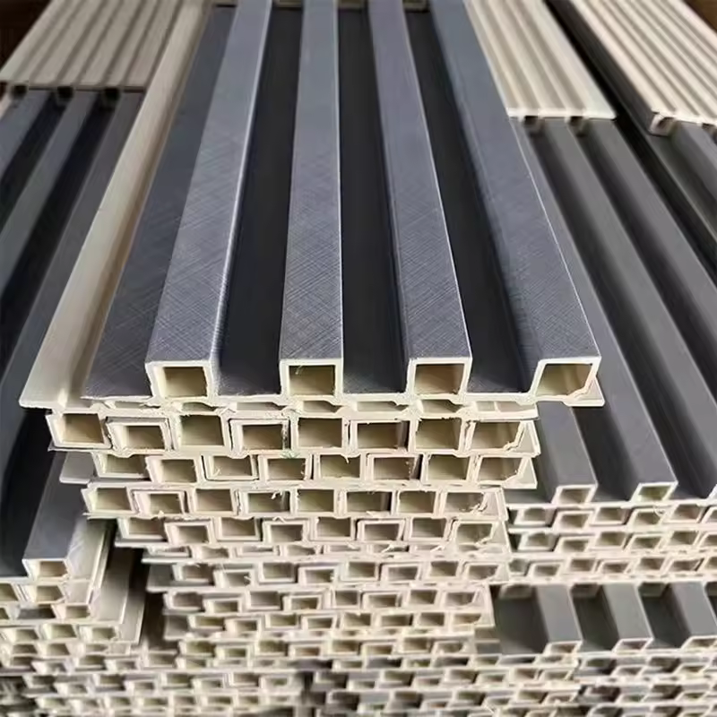 2025 New Customized WPC Wall Panels Elegant Colors Restaurant Wall Paving