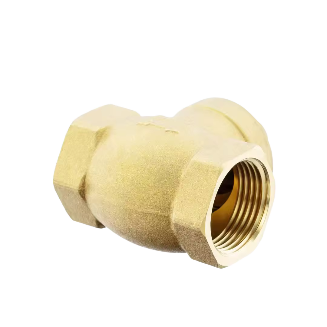 Brass threaded European check valve H14W-16T