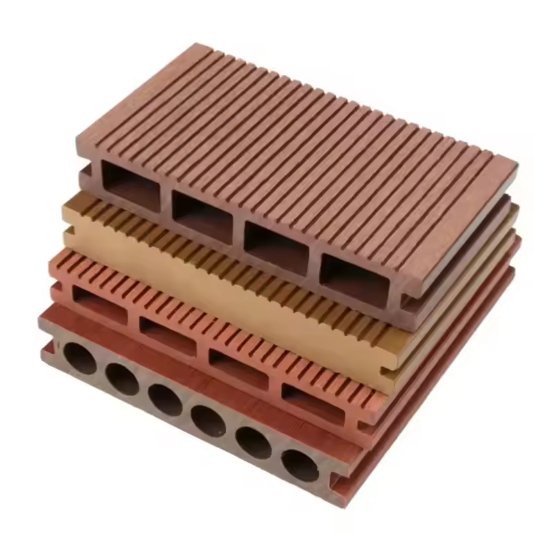 Hot-selling recycled outdoor waterproof composite wood decking for swimming pools and other outdoor areas