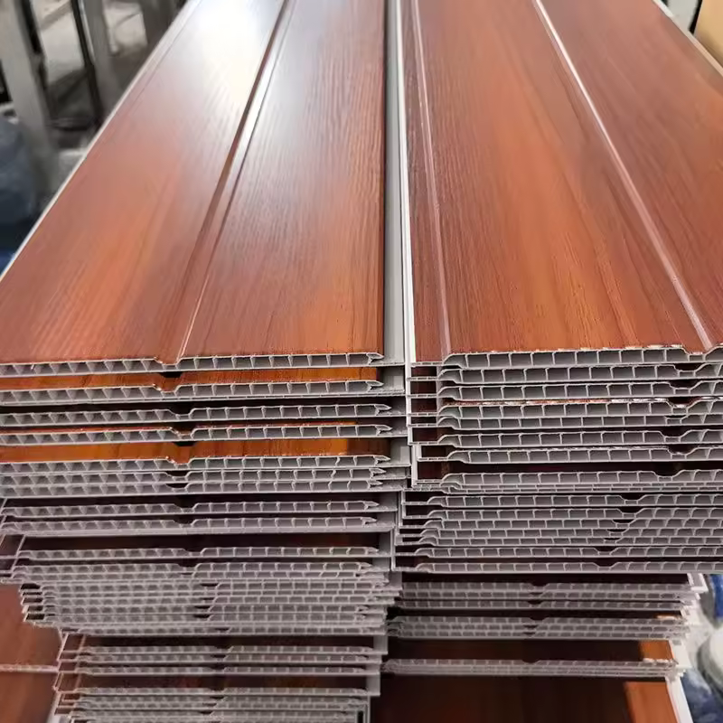 Factory direct sales PVC wall ceiling indoor ceiling tiles wood grain PVC ceiling, suitable for home decoration