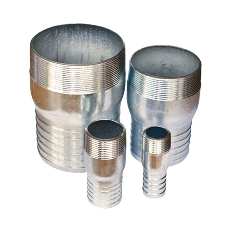 Seamless Metal Pipe Nipple with Male Threads at Both Ends
