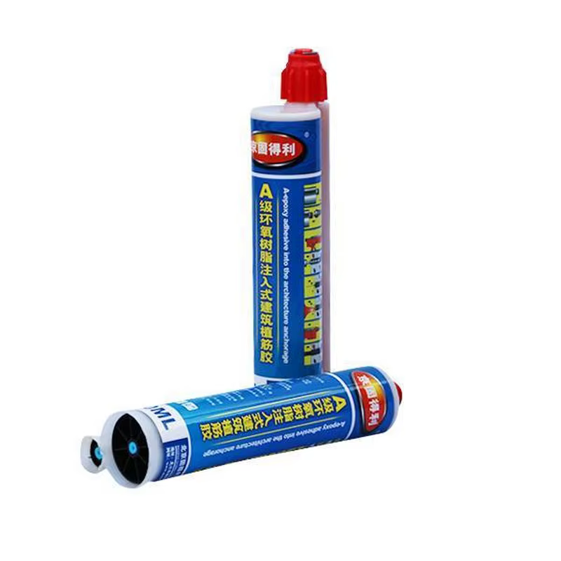 Jinggu Deli Grade-A Epoxy Resin Injection Chemical Anchor Adhesive for Construction Rebar Planting and Structural Reinforcement	