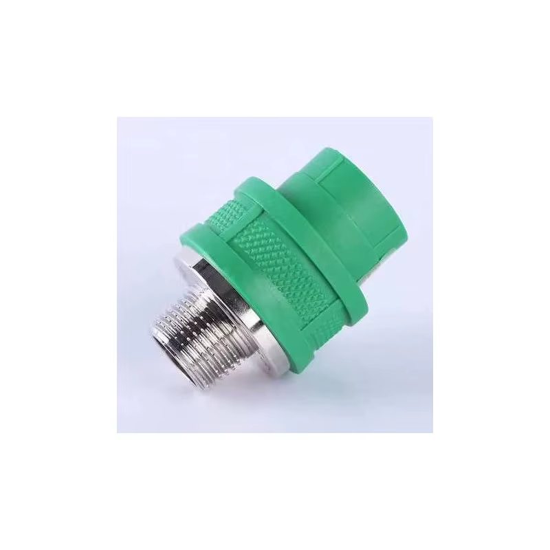 PPR Male Threaded Coupling Green PPR Brass Male Thread Pipe Fitting	