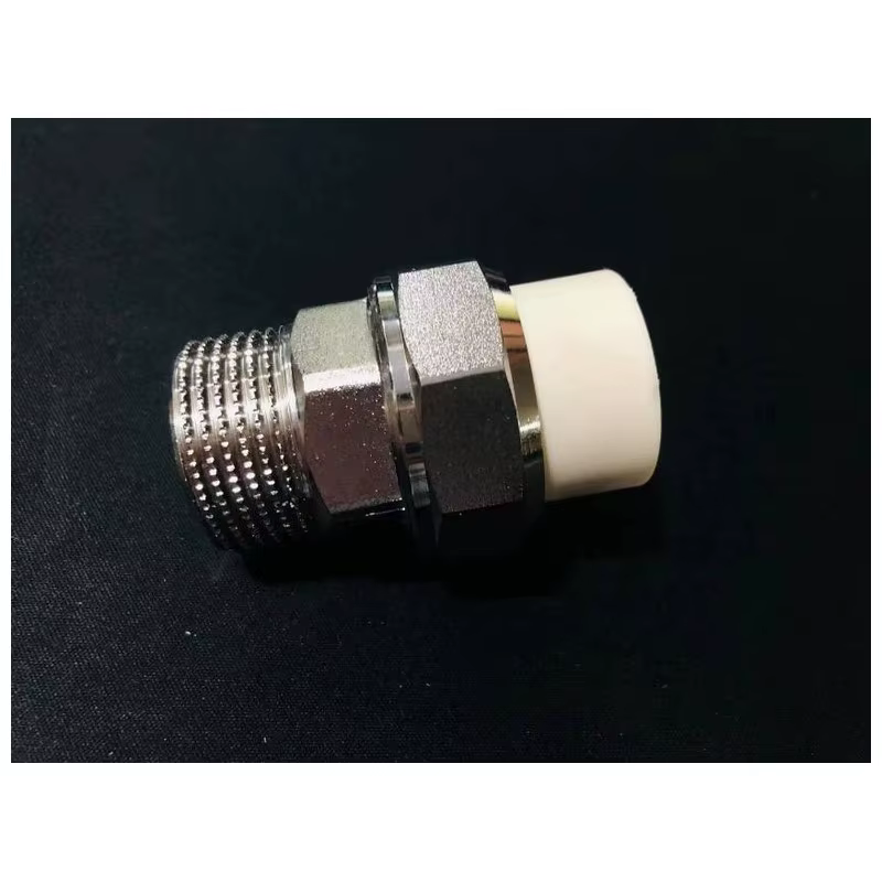 Stainless Steel Male Threaded Coupling PPR-to-Metal Pipe Transition Fitting	