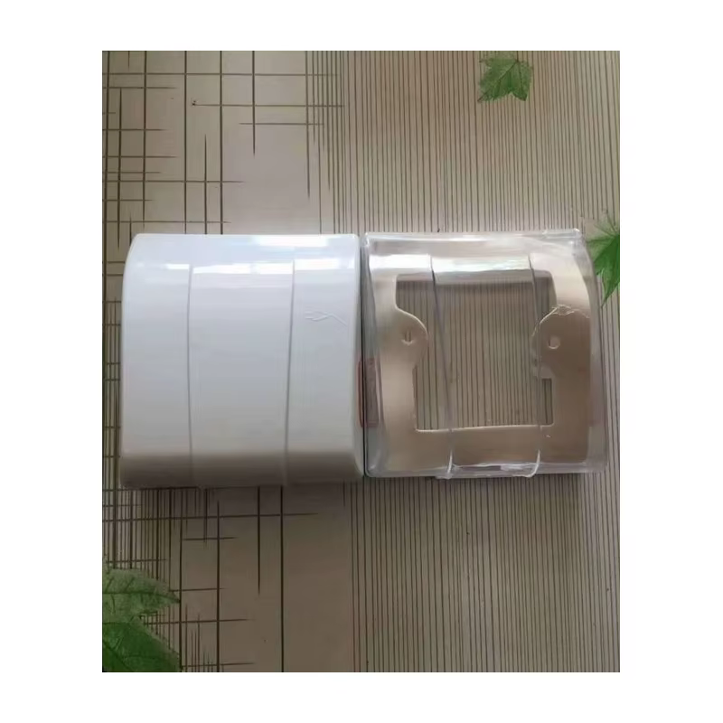  86-Type Surface-Mounted Waterproof Socket Cover Transparent Rainproof Outdoor Outlet Enclosure