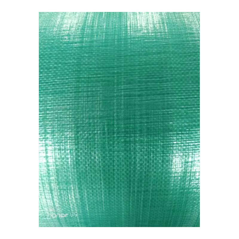 Double-Sided Green PE Tarpaulin Waterproof UV-Resistant Tear-Proof Foldable Cover Sheet for Truck Cargo Outdoor Sun Rain Protection