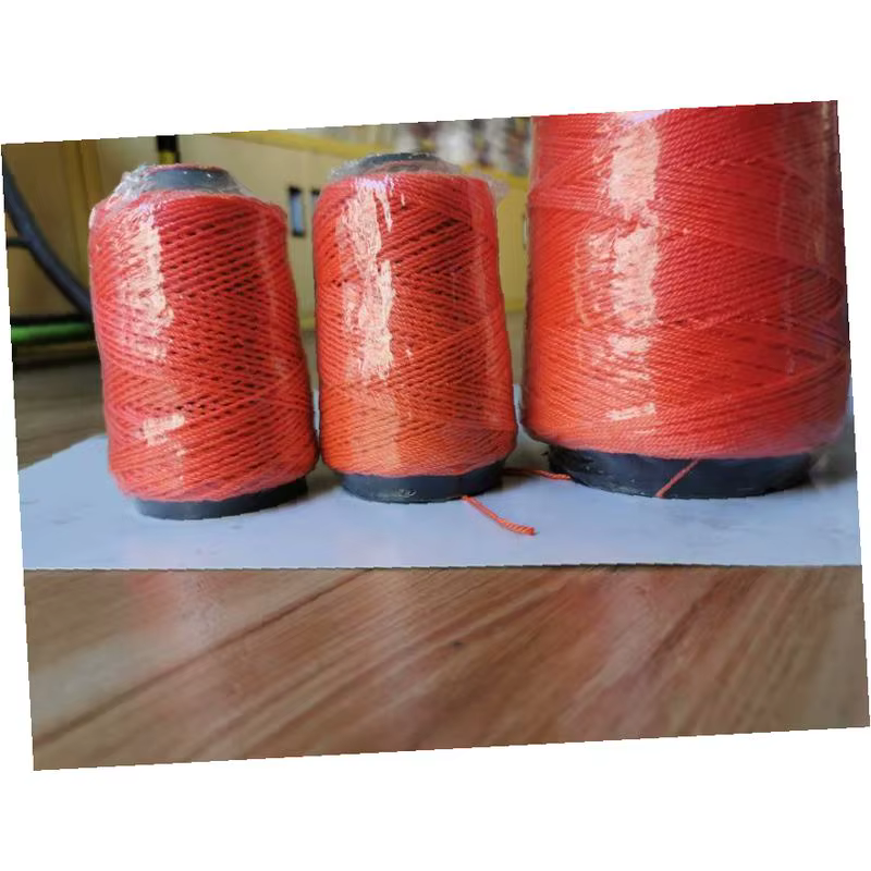 Orange Nylon Sewing Thread Roll High Strength Wear Resistant Direct from Source Thread Factory for Garment Processing Leather Sewing General Use		