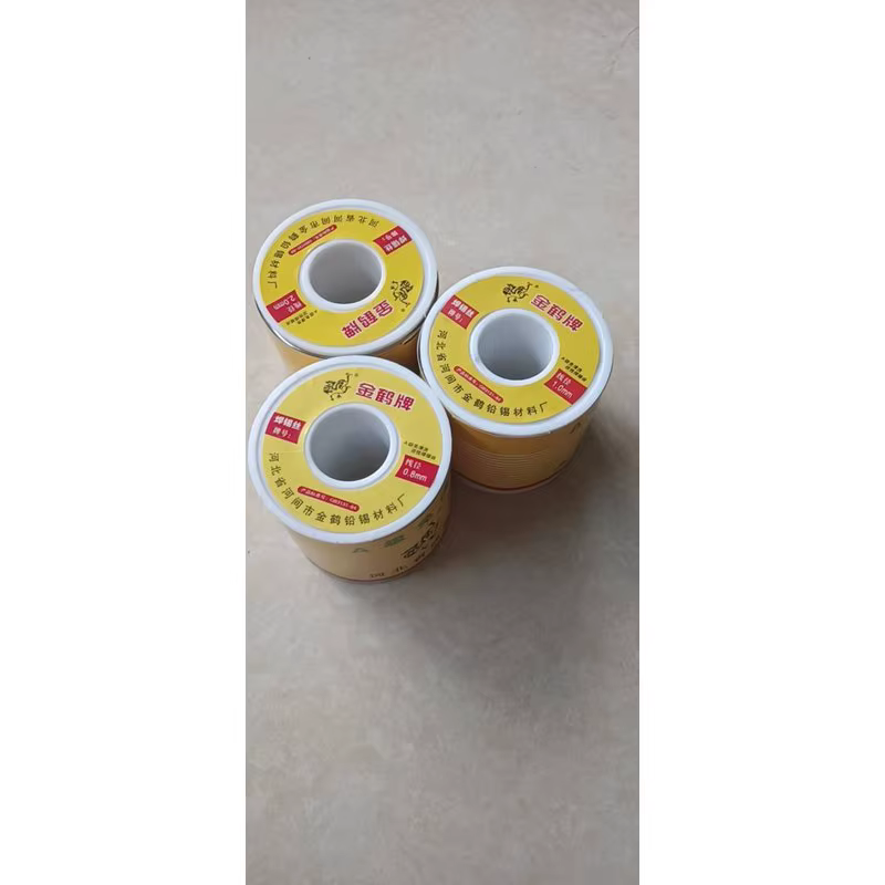 Jinhe Active Rosin-Core No-Clean Solder Wire 0.8/1.0/2.0mm Three Diameters Factory Direct GB3131		