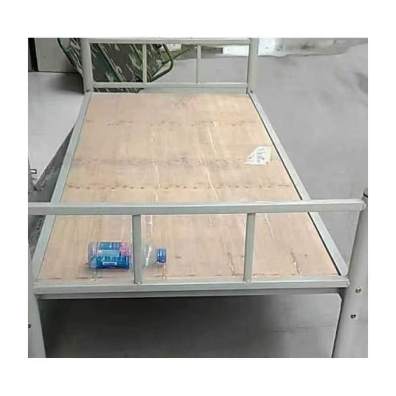 Dongxing Single Metal Frame Bed with Reinforced Wood Slats for Bedroom