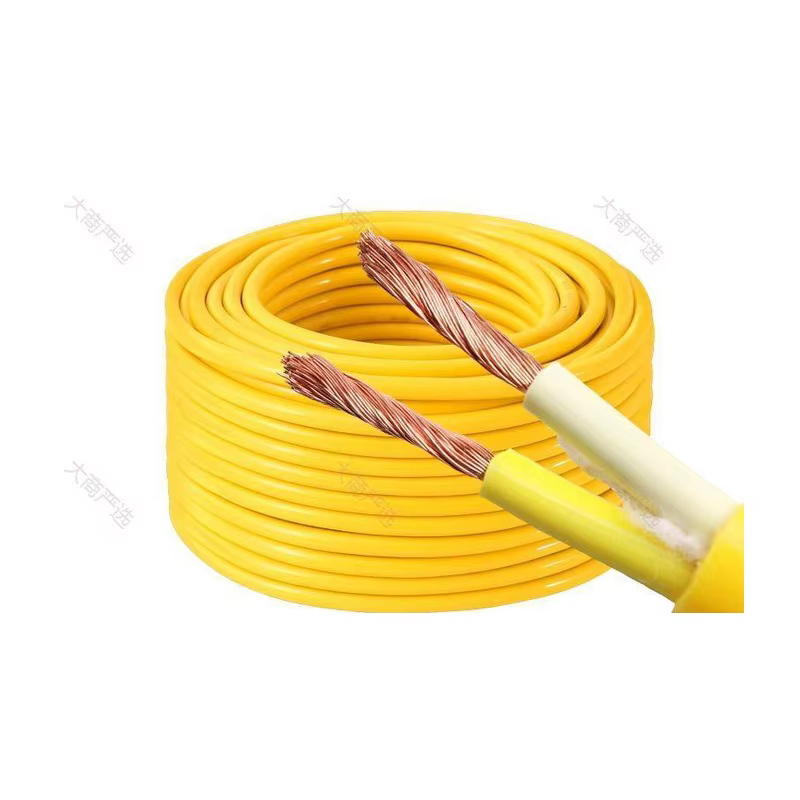 Fenqing GB Standard Yellow PVC Sheathed Power Cable 300/500V Multi-Size		