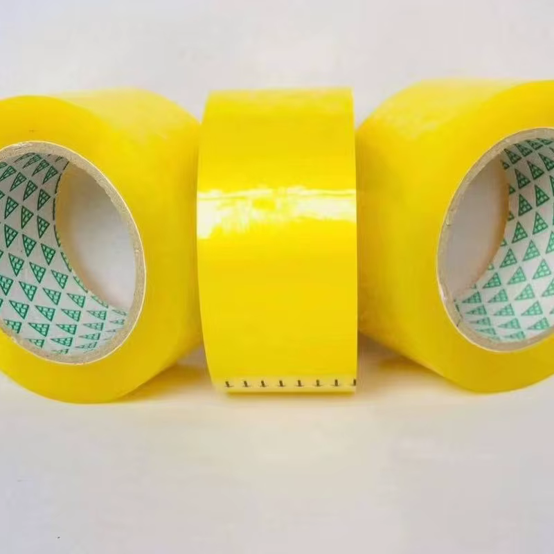 Universal Carton Sealing Tape BOPP Yellow Packaging Tape High-Tack General Purpose for Logistics Shipping Direct Factory Supply