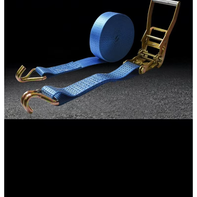 Tengda Brand Ratchet Tie Down Strap 50mm x 10m Heavy Duty Cargo Buckle Strap for Truck Tie Down	