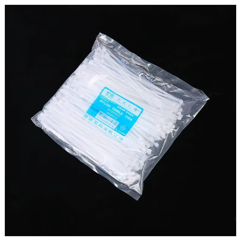 JCT Nylon Cable Tie Flame-Retardant Self-Locking Cable Zip Tie Multi-Spec Wire Bundle Strap 1000 pcs/Bag		