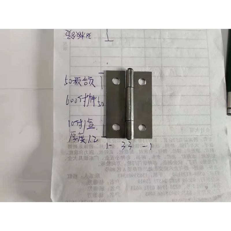 Stainless Steel Flag Hinge Heavy-Duty Door Hinge for Cabinets and Doors		