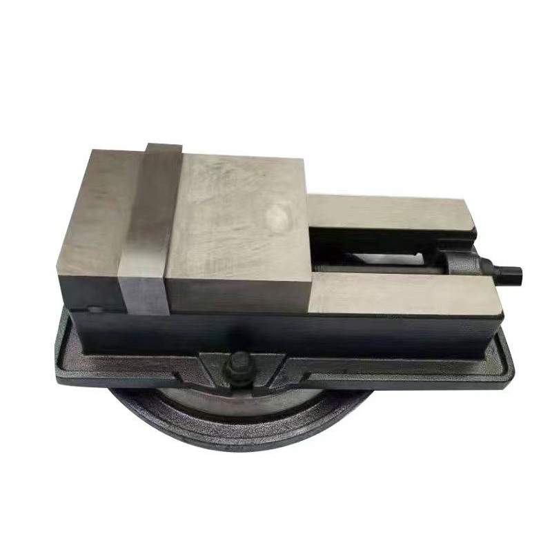 Heavy-Duty Bench Vise Precision Drill Press Vise Industrial Clamping Workholding Tool 