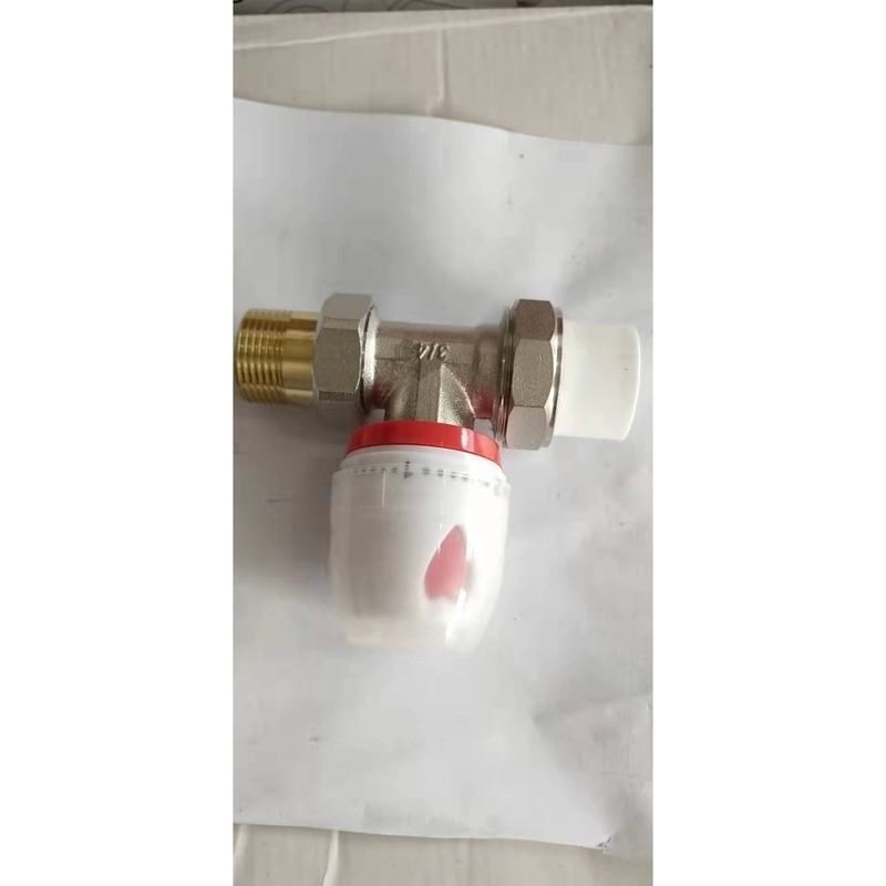 黄铜散热器角阀 DN15 G1/2直角阀 暖气片放水阀 手动控制阀