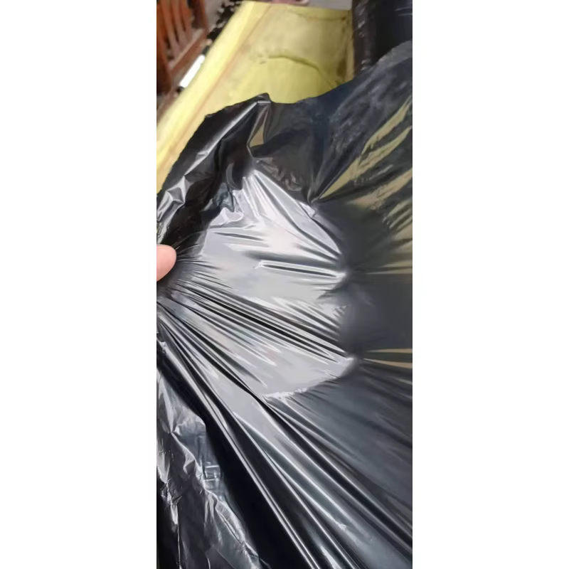 Black agricultural mulch film, agricultural covering plastic film for heat preservation, moisture retention and weed suppression