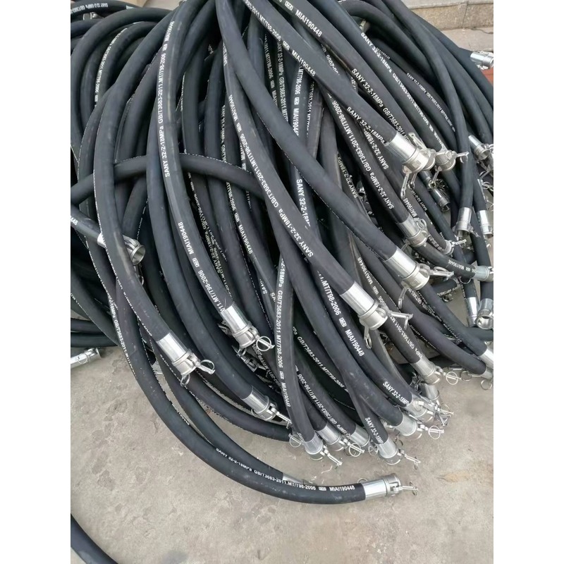 High-Pressure Rubber Hydraulic Hose Assembly