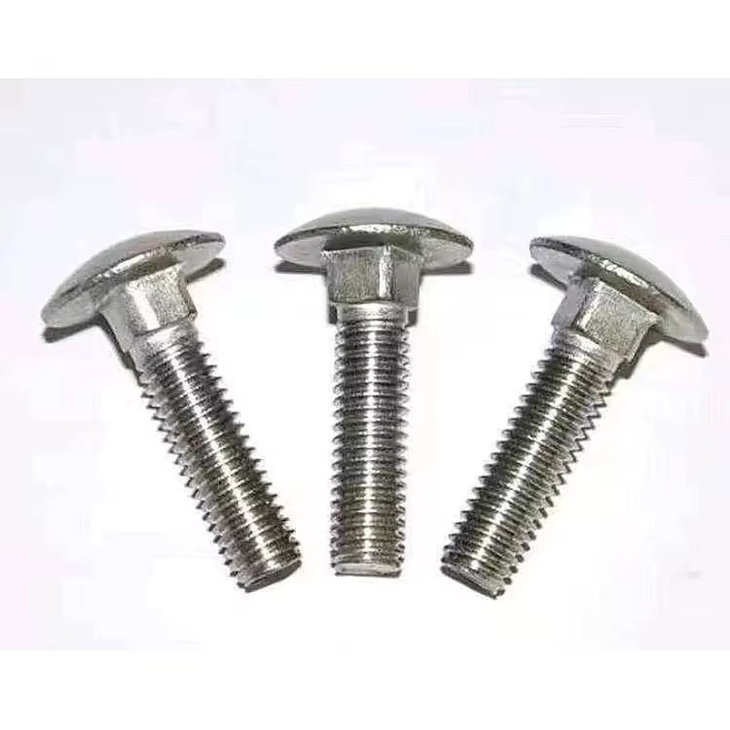 Shenggang customized round head square neck carriage bolt GB/T 12 full specification export grade OEM OEM OEM OEM galvanized