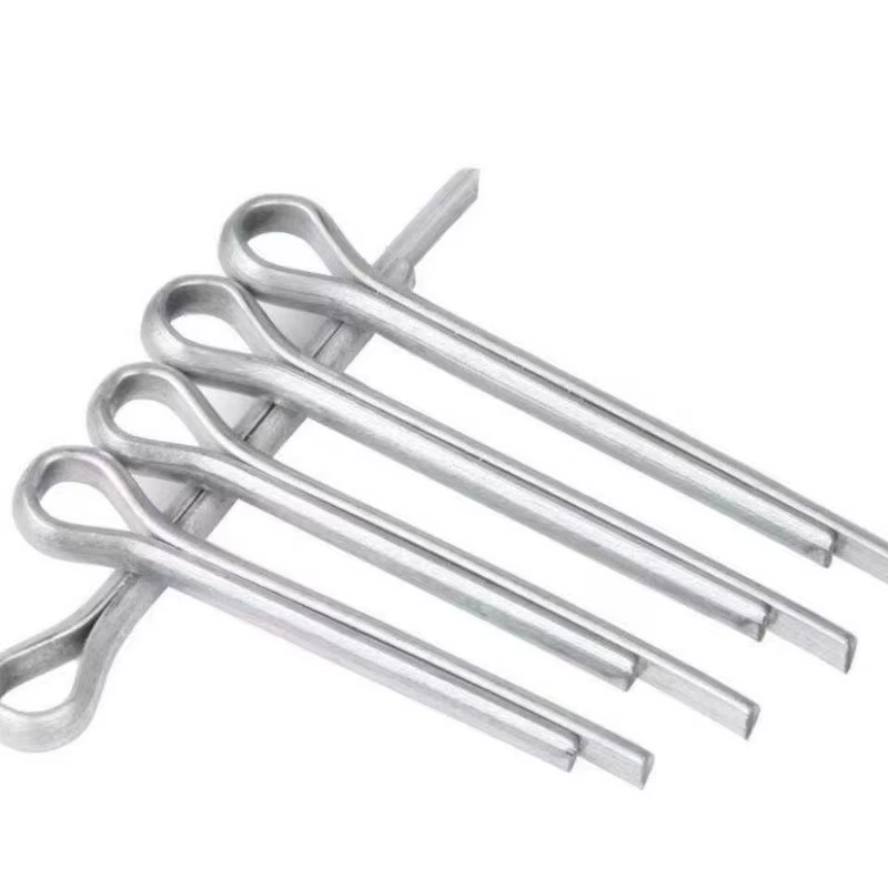 Factory R-Type Cotter Pin Zinc Plated Blackened 6×50 Standard Stainless Steel 304 Special Cotter Pin Custom Processing