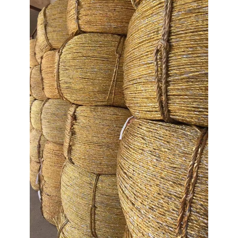 Natural grass rope, hemp rope, agricultural bundling, packaging, hand weaving, horticultural decoration