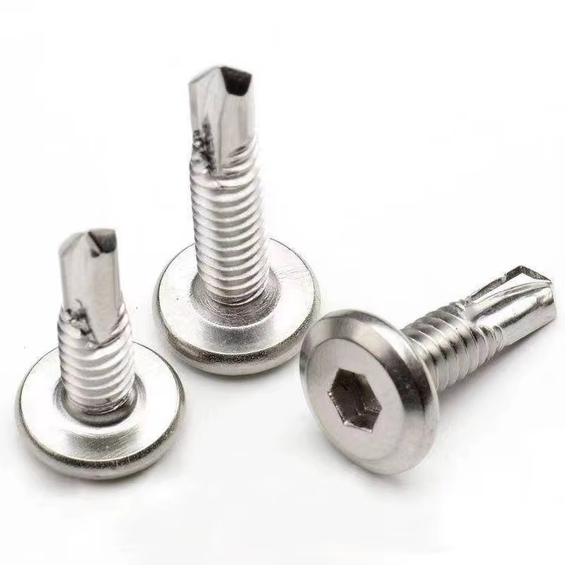 Cross disc head self drilling tail wire stainless steel