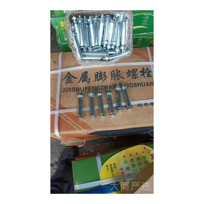 Shandong GUANYANG Metal Expansion Bolt M6 - m20 galvanizado / sujetador negro SPOT OEM mayorista