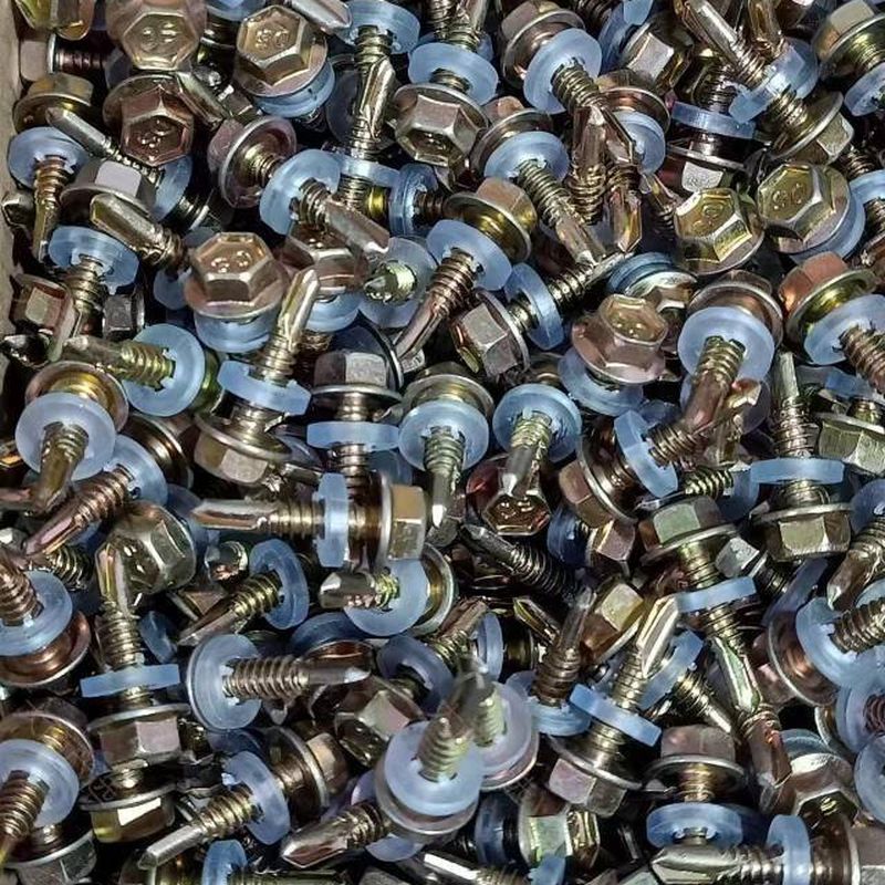Shandong Guanyang Self tapping Screw Combination M6-M20 Galvanized/Blackened Fastener Spot Wholesale OEM Labeling