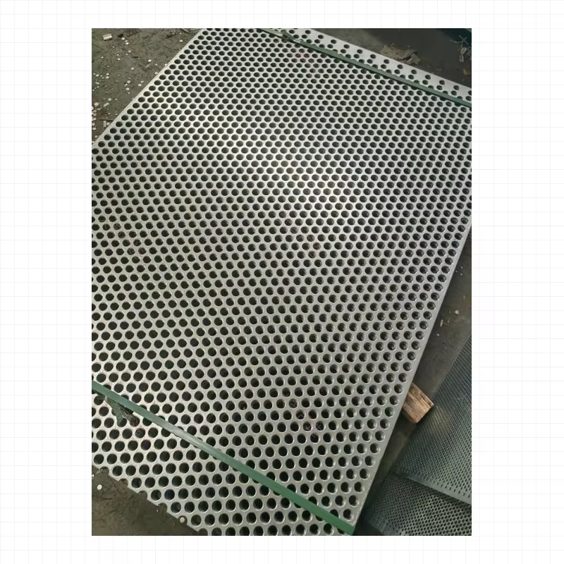 Galvanized Round Hole Perforated Metal Sheet