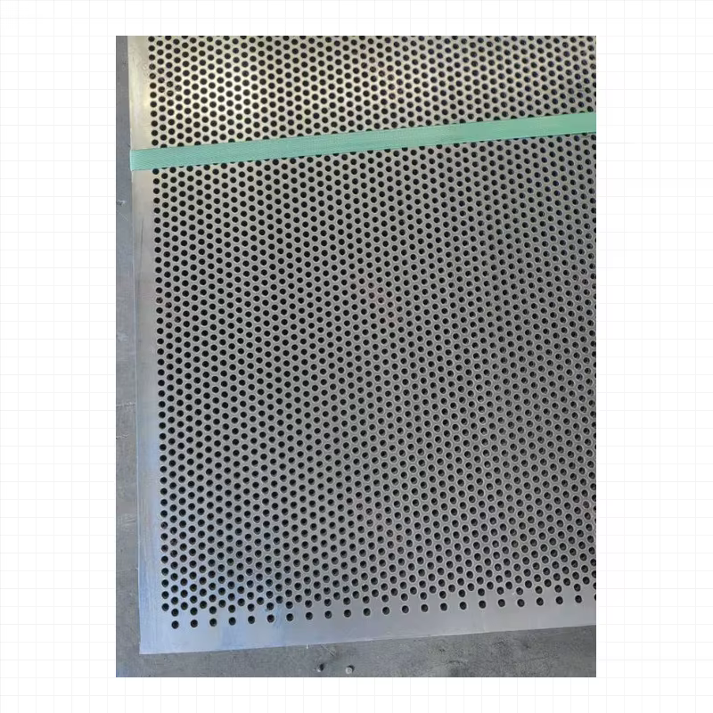 Galvanized Round Hole Perforated Sheet Roll