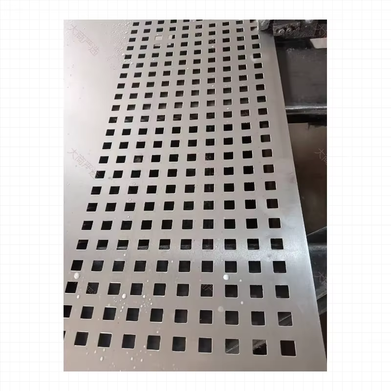 Galvanized Slot Hole Perforated Metal Sheet