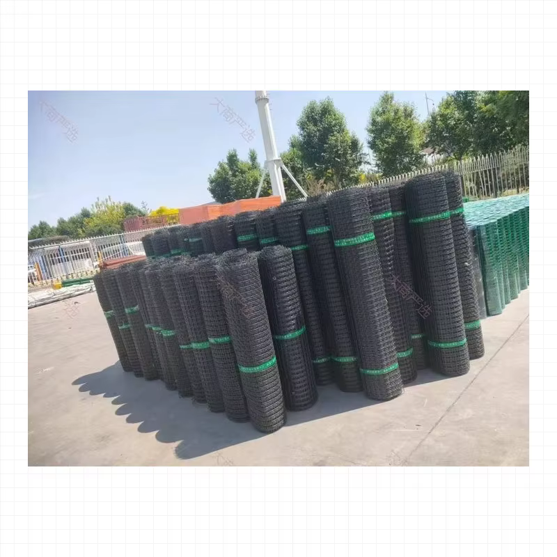 Geogrilla Biaxial de HDPE para Refuerzo de Suelos