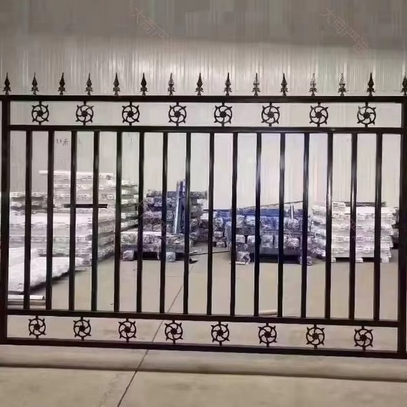 Valla de Acero Zinc Reforzada Modelo Reforzado