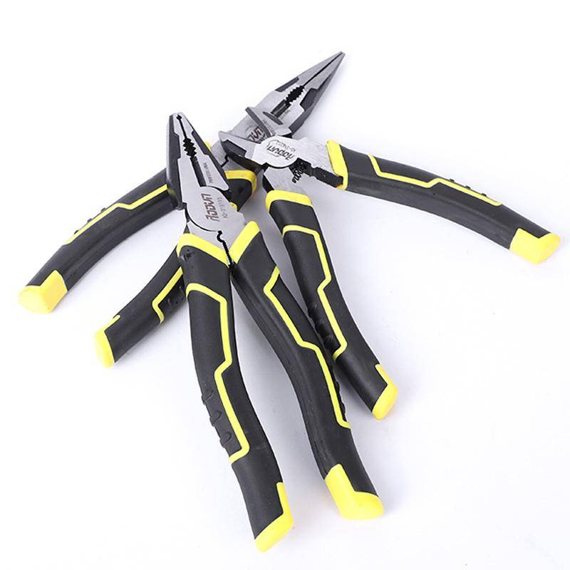 Industrial grade 6-inch eccentric labor-saving oblique mouth pliers
