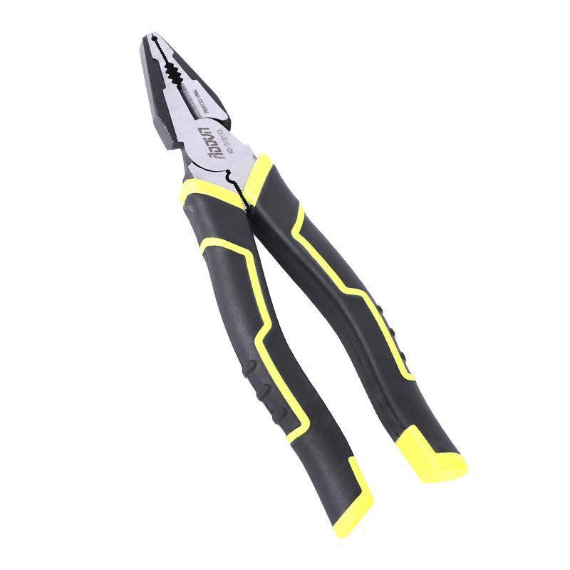 Multi specification eccentric labor-saving steel wire pliers set