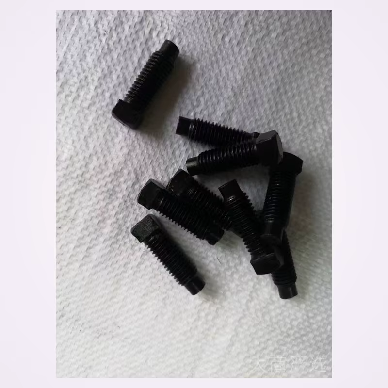 High strength set screw with hexagonal internal fixation and irregular fastener