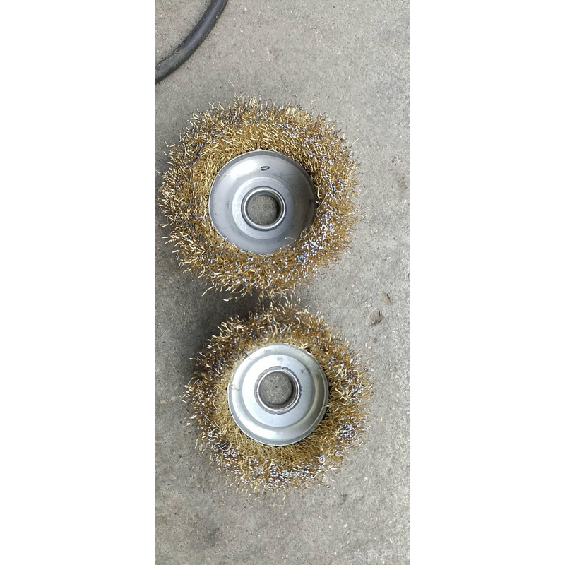 Industrial Steel Wire Wheel, 200-300mm, for Angle Grinders / Machine Use