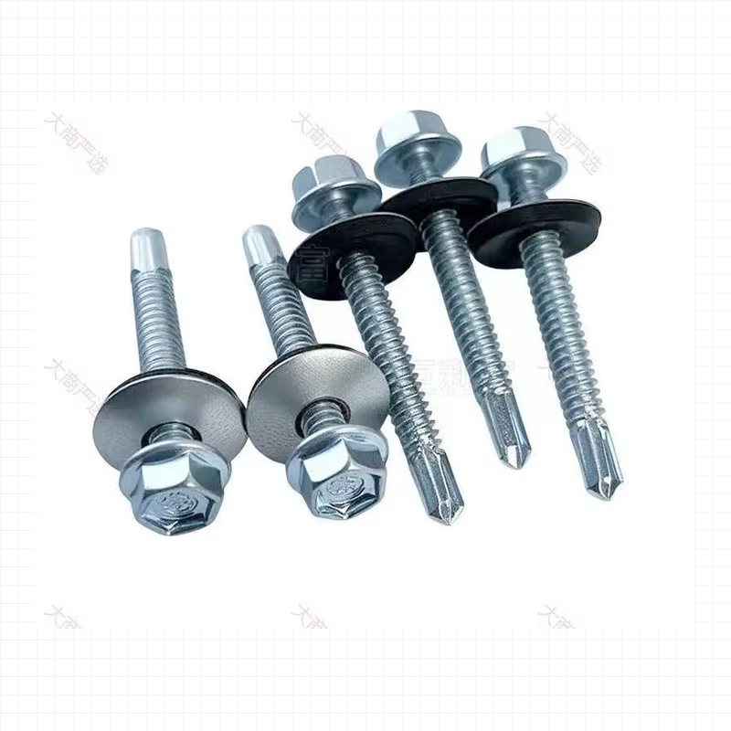 Hex Flange Self Drilling Screw with EPDM Washer