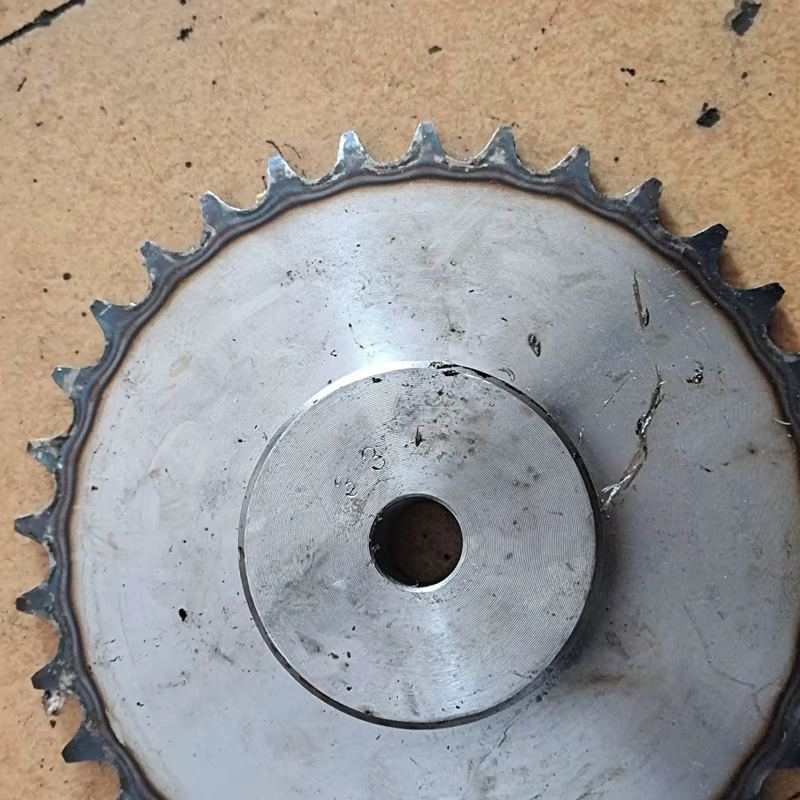 Single row roller chain and small chain wheel transmission kit 12A-1 × 80L AISI standard agricultural machinery conveying universal