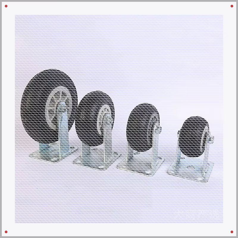 Industrial heavy-duty universal casters 4-inch/5-inch/6-inch/8-inch 360 ° steering, silent and wear-resistant