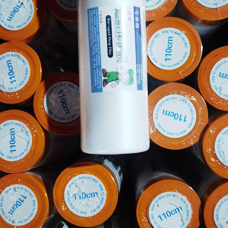 Jintai Spraying Masking Film, Masking Tape Protective Film
