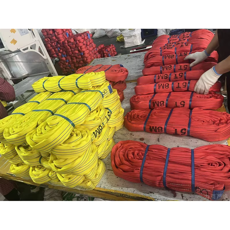 National standard polyester lifting strap