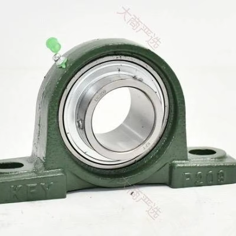 UCP vertical tile box bearing seat (black cast iron K series)